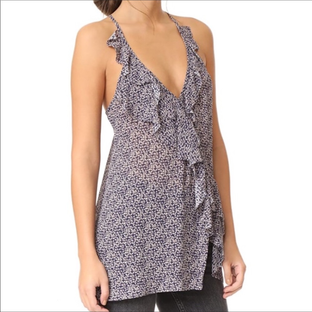🌟TRR🌟 NWT IRO Grifin Cross-Back Cami - Picture 3 of 10
